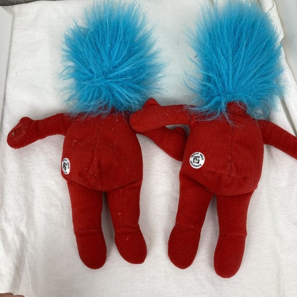 Dr. Seuss Thing One and Thing Two 1 & 2 Cat In The Hat Movie Merchandise Offical - Picture 6 of 9
